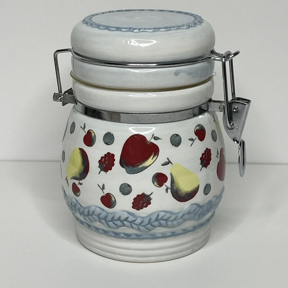 LTD Commodities Kitchen Storage Jar Canister Ceramic 6